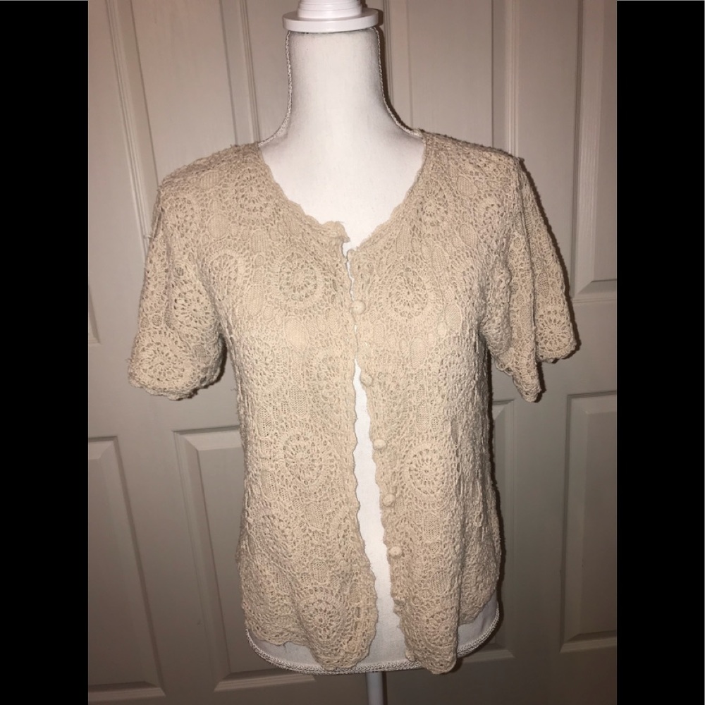 Vintage Crocheted top